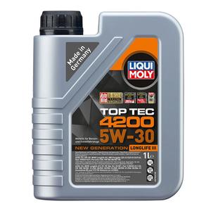 Syntetický motorový olej LIQUI MOLY Top Tec 4200 5W-30 New generation 1 l