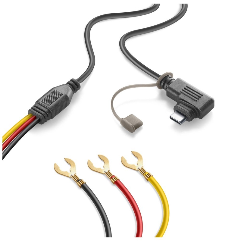 Napájací kábel pre Interphone Ridesync USB-C/batérie