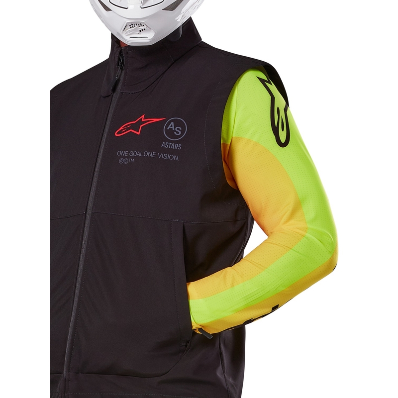 Softshellová vesta Alpinestars Techstar čierna