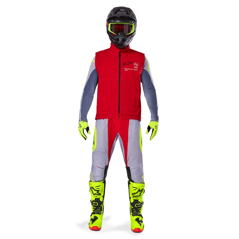 Softshellová vesta Alpinestars Techstar červená