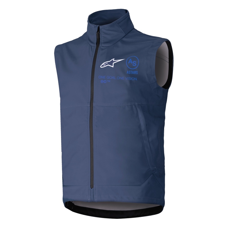 Softshellová vesta Alpinestars Techstar Softshell modrá