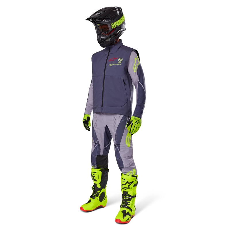 Softshellová vesta Alpinestars Techstar tmavo šedá
