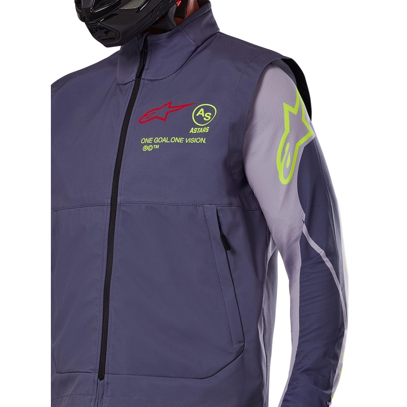 Softshellová vesta Alpinestars Techstar tmavo šedá