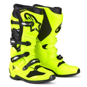 Čižmy na motocykel Alpinestars Tech 7 fluorescenčno žlto-čierne 2025