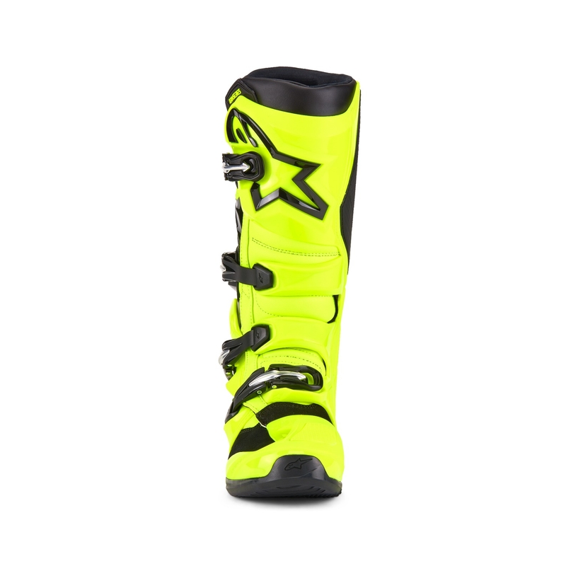Topánky na motorku Alpinestars Tech 7 fluo žlto-čierne