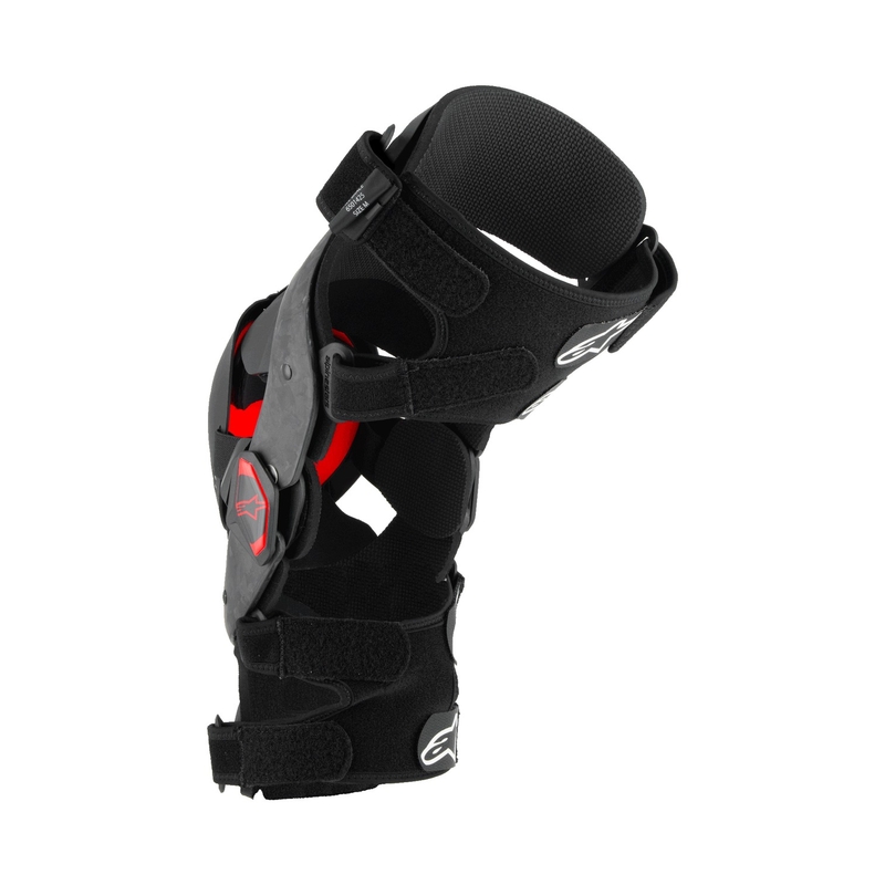Kolenné ortézy Alpinestars Supertech RK-10 Plasma čierno-červené