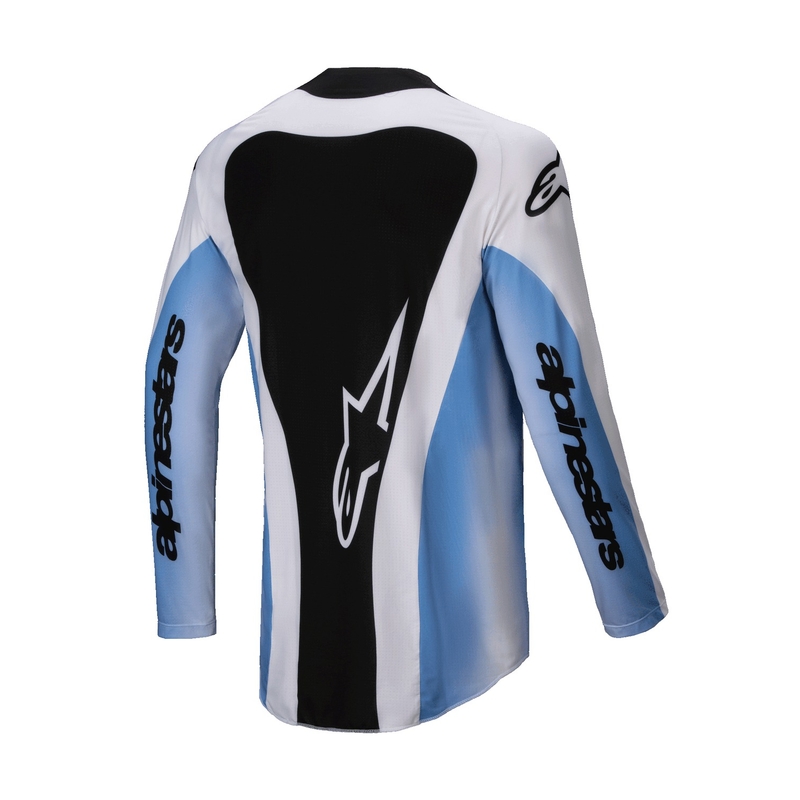 Motokrosový dres Alpinestars Techstar Melt čierno-modrý