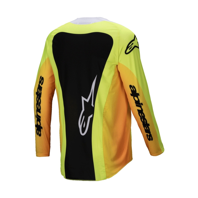 Motokrosový dres Alpinestars Techstar Melt žlto-čierny