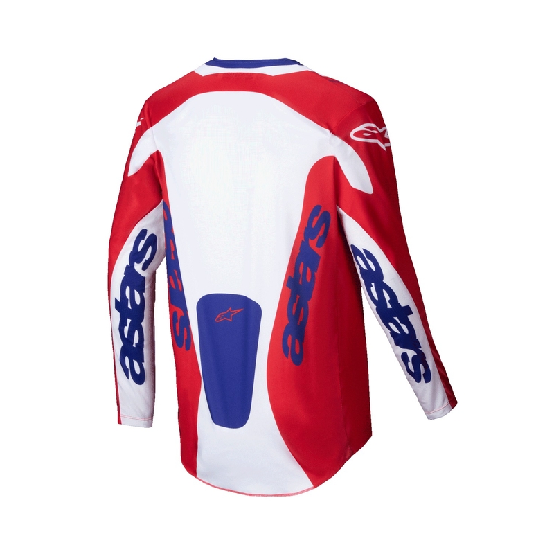 Motokrosový dres Alpinestars Racer Veil červeno-biely