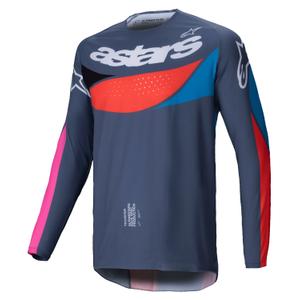 Motokrosový dres Alpinestars Techstar Dreem sivo-multicolor