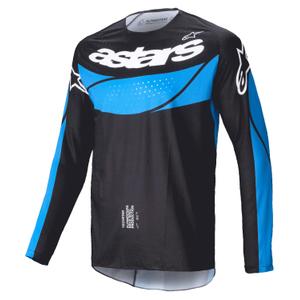 Motokrosový dres Alpinestars Techstar Dreem čierno-modrý