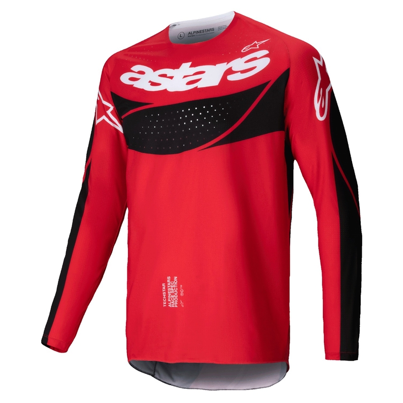 Motokrosový dres Alpinestars Techstar Dreem červeno-čierny
