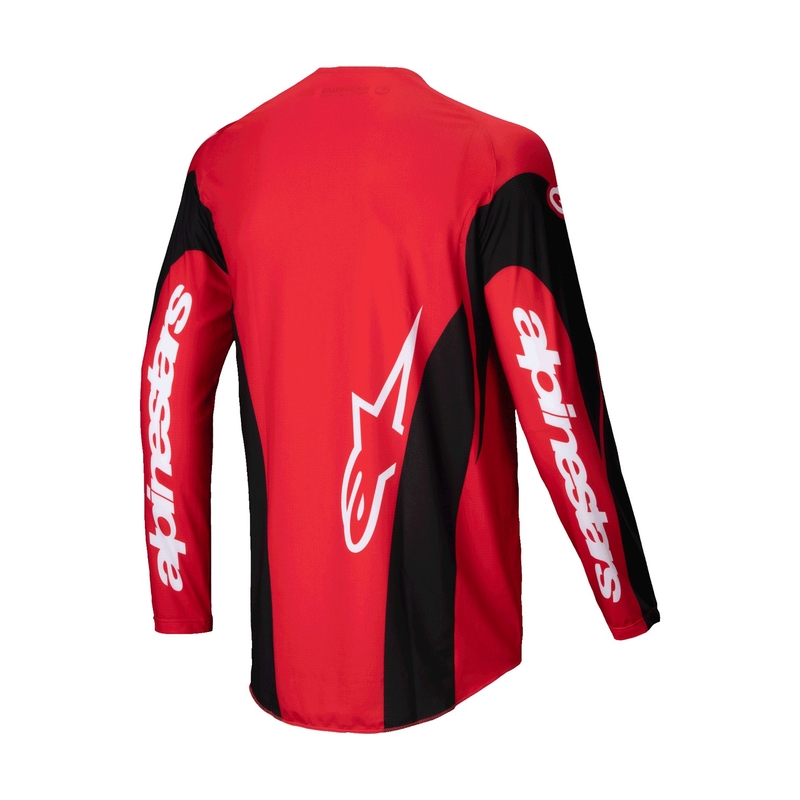 Motokrosový dres Alpinestars Techstar Dreem červeno-čierny