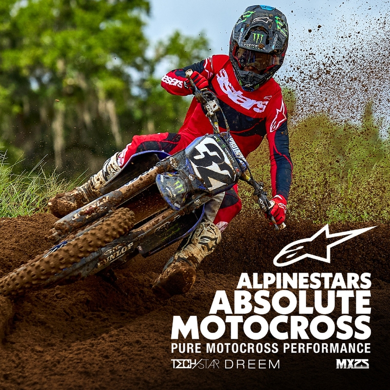 Motokrosový dres Alpinestars Techstar Dreem červeno-čierny