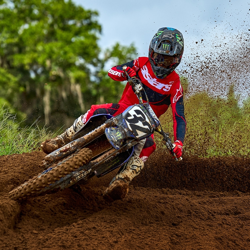 Motokrosový dres Alpinestars Techstar Dreem červeno-čierny