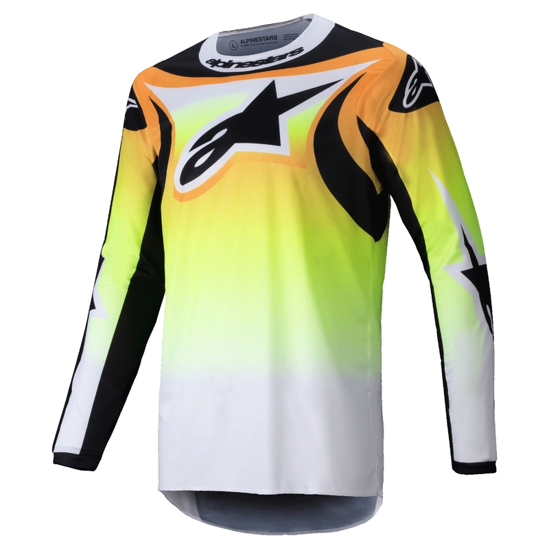 Motokrosový dres Alpinestars Fluid Wurx žlto-čierny