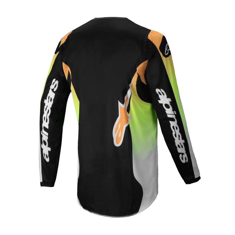 Motokrosový dres Alpinestars Fluid Wurx žlto-čierny