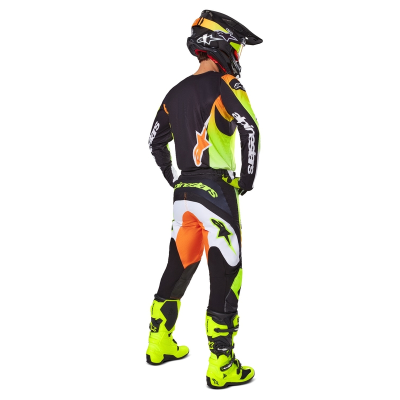 Motokrosový dres Alpinestars Fluid Wurx žlto-čierny