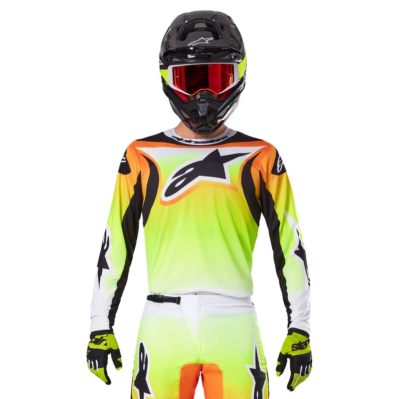 Motokrosový dres Alpinestars Fluid Wurx žlto-čierny