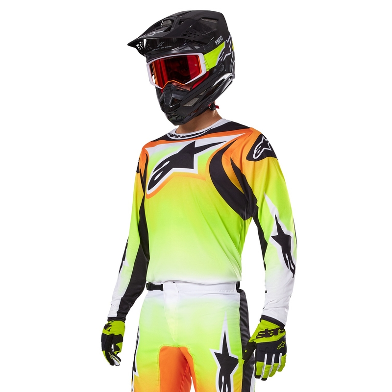 Motokrosový dres Alpinestars Fluid Wurx žlto-čierny