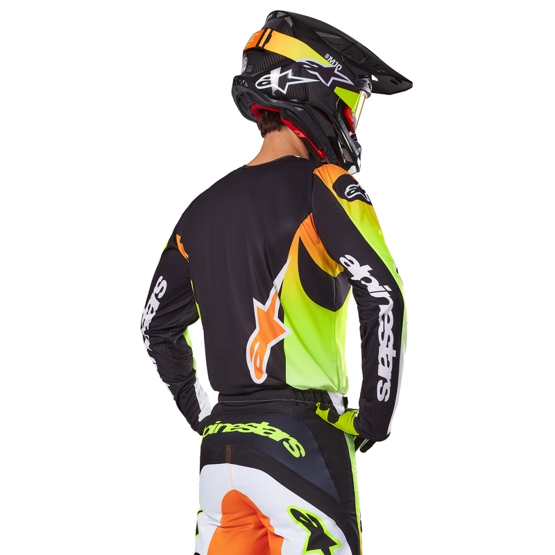 Motokrosový dres Alpinestars Fluid Wurx žlto-čierny