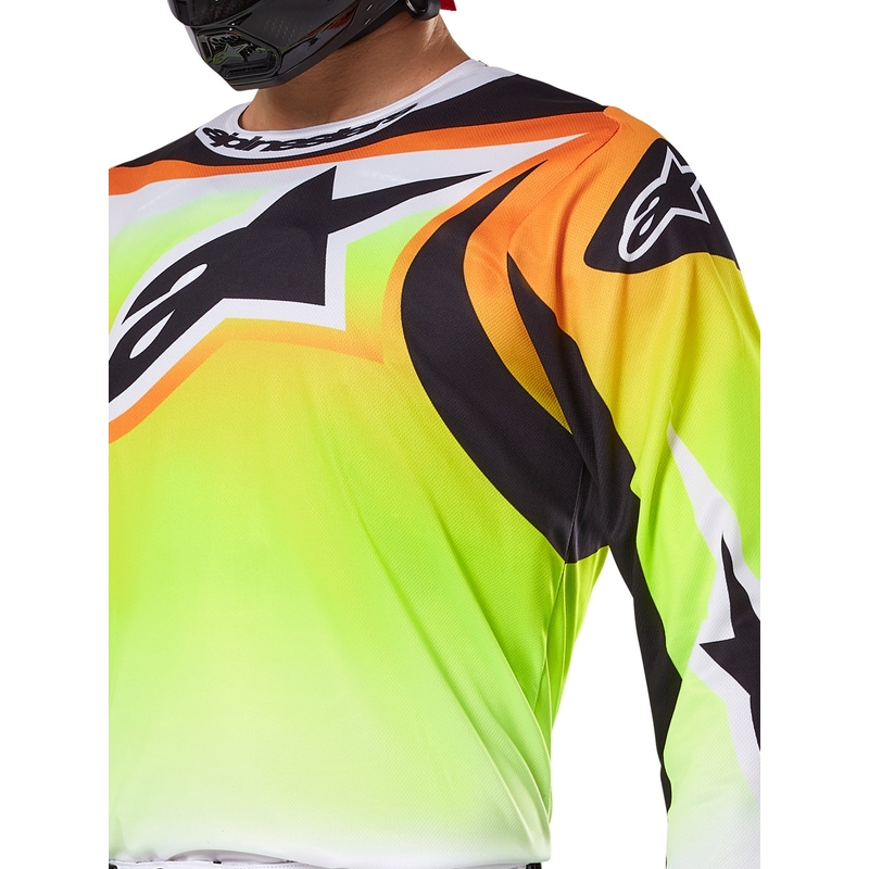 Motokrosový dres Alpinestars Fluid Wurx žlto-čierny