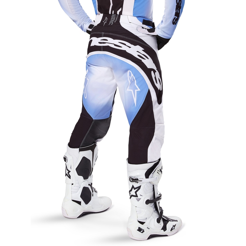 Motokrosové nohavice Alpinestars Techstar Melt čierno-modré