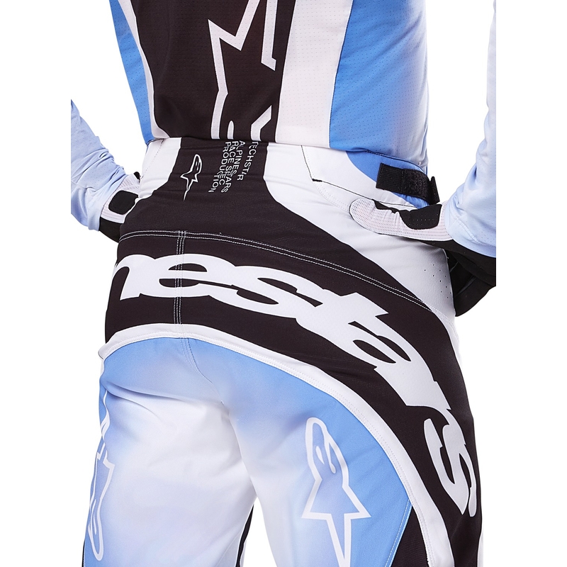 Motokrosové nohavice Alpinestars Techstar Melt čierno-modré