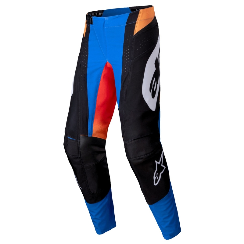 Motokrosové nohavice Alpinestars Techstar Melt oranžovo-modré