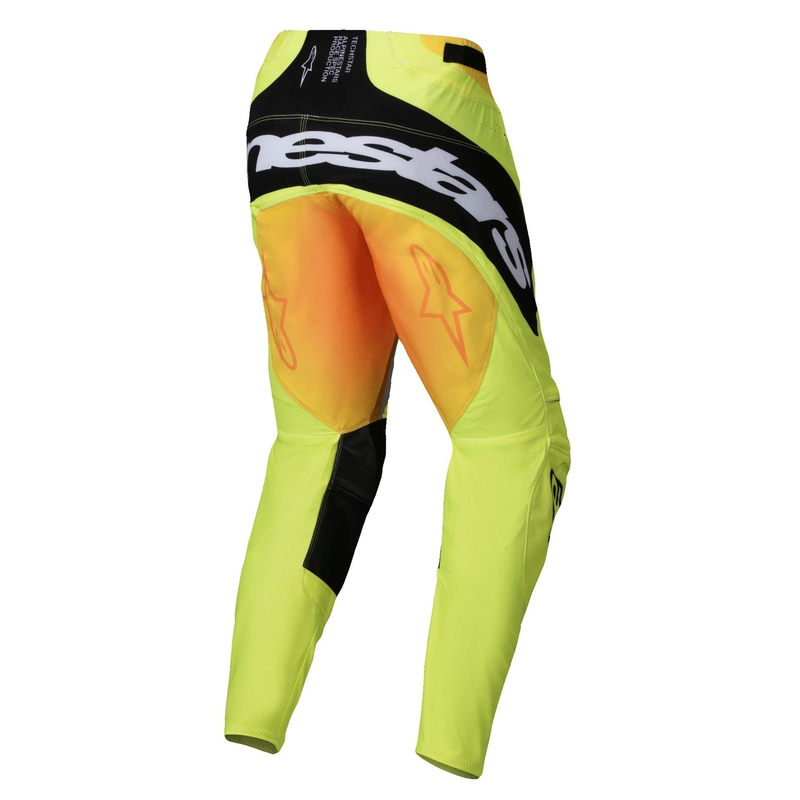 Motokrosové nohavice Alpinestars Techstar Melt žlto-čierne