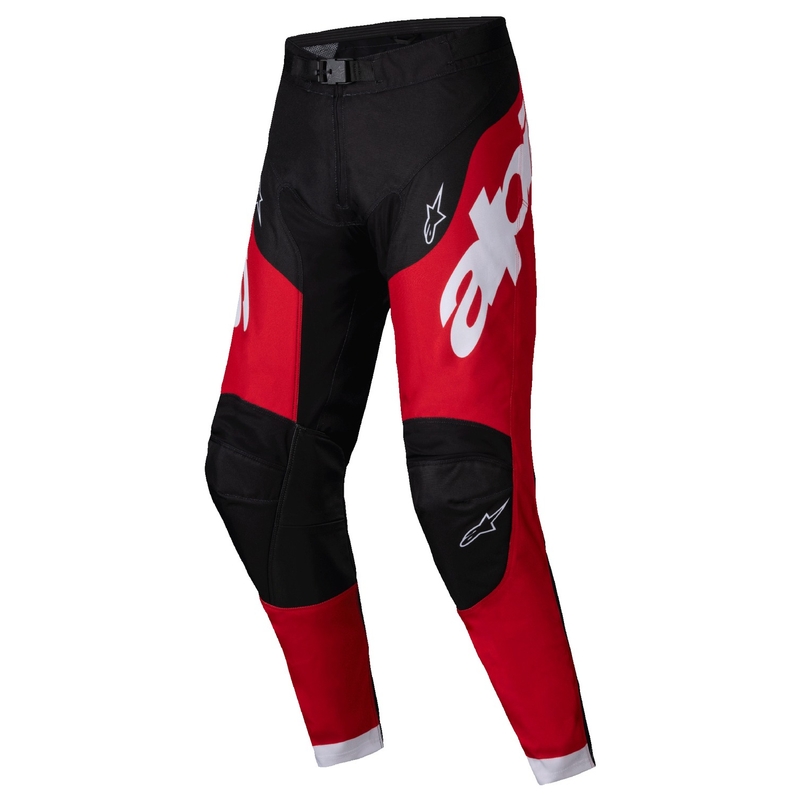 Motokrosové nohavice Alpinestars Racer Veil čierno-červené