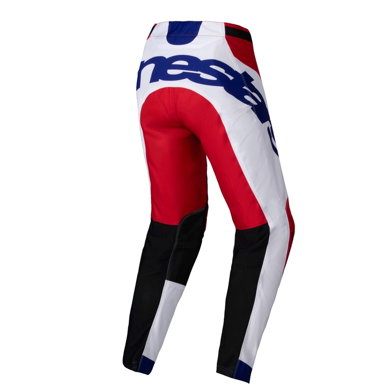 Motokrosové nohavice Alpinestars Racer Veil červeno-biele
