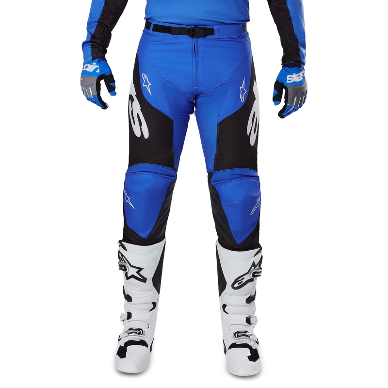 Motokrosové nohavice Alpinestars Racer Veil modro-čierne
