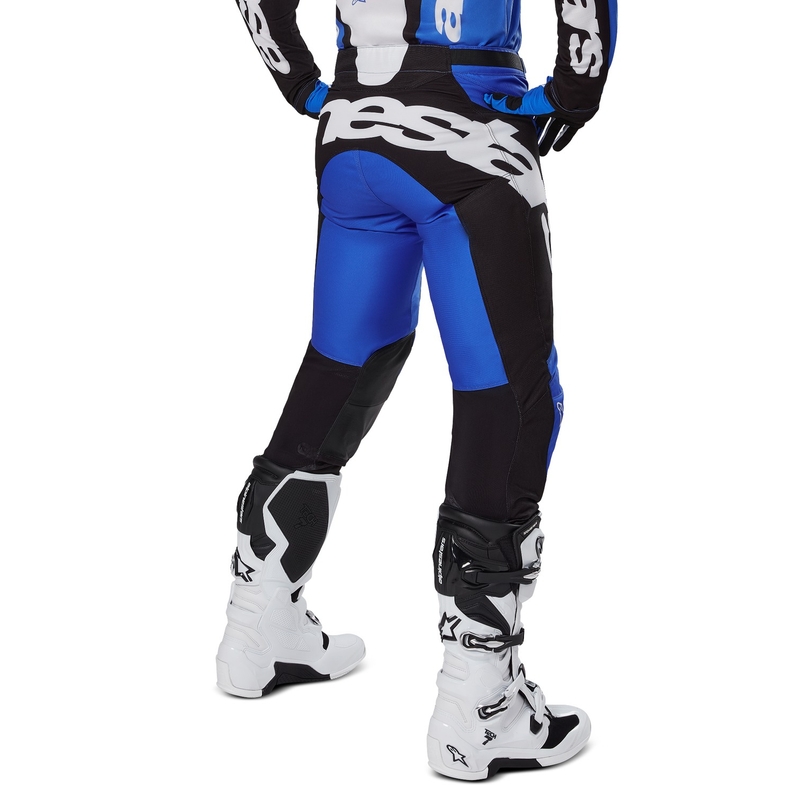 Motokrosové nohavice Alpinestars Racer Veil modro-čierne