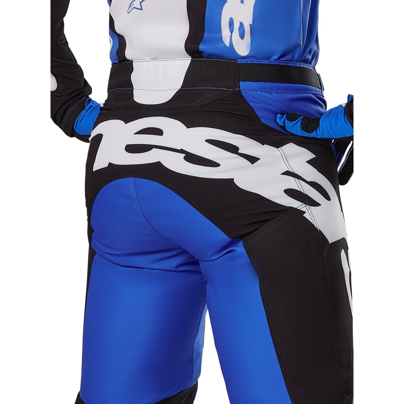 Motokrosové nohavice Alpinestars Racer Veil modro-čierne
