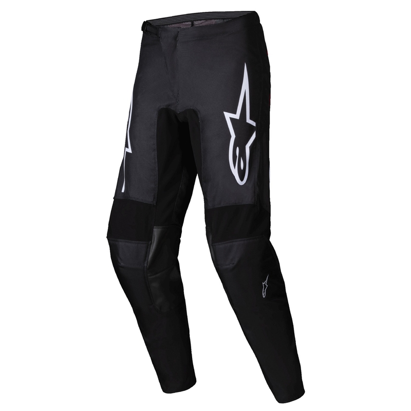 Motokrosové nohavice Alpinestars Fluid Haul čierno-biele