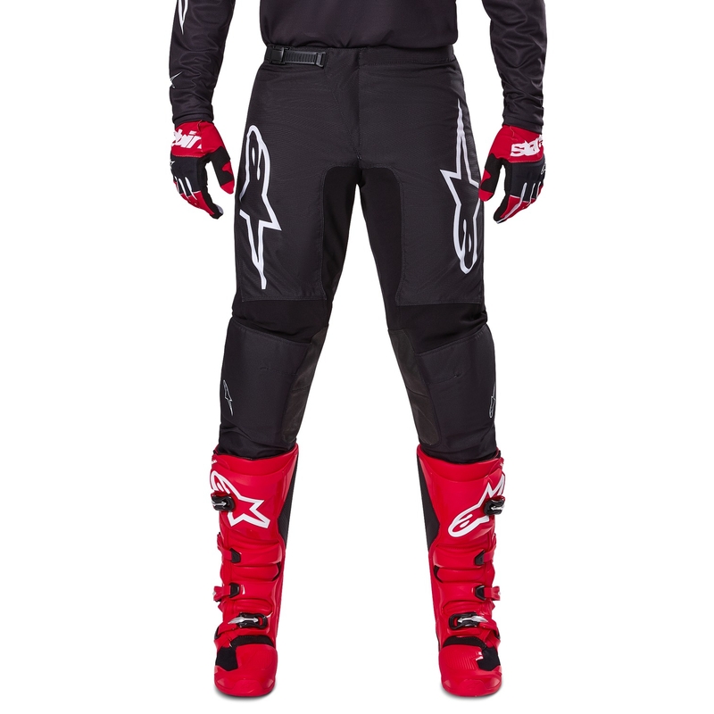 Motokrosové nohavice Alpinestars Fluid Haul čierno-biele