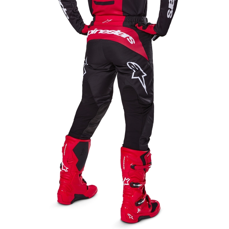 Motokrosové nohavice Alpinestars Fluid Haul čierno-biele