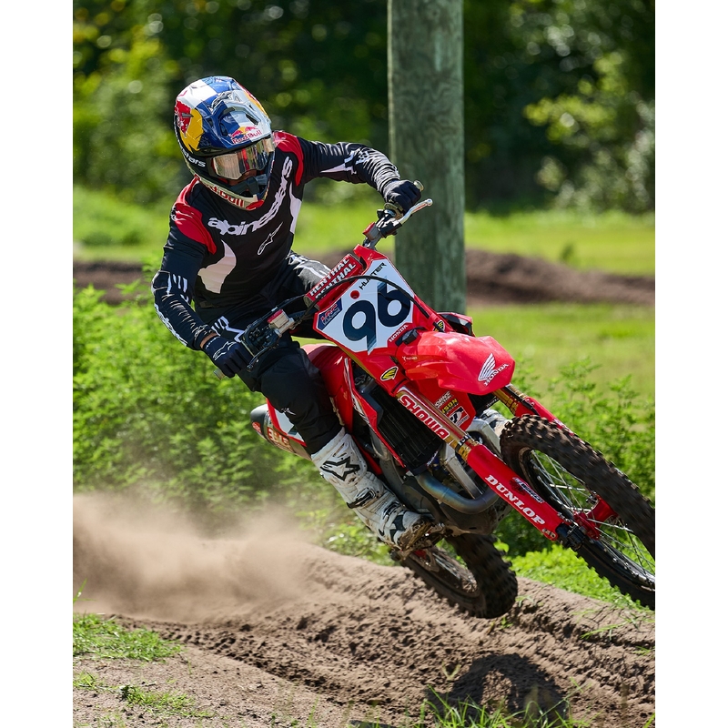 Motokrosové nohavice Alpinestars Fluid Haul čierno-biele