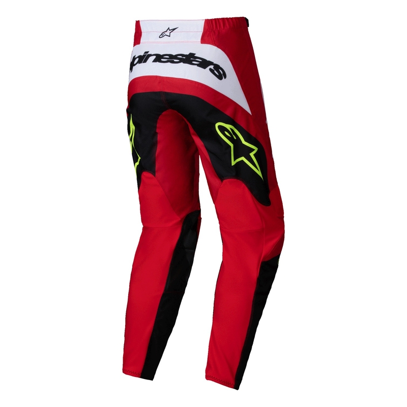 Motokrosové nohavice Alpinestars Fluid Haul červeno-čierne
