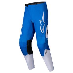 Motokrosové nohavice Alpinestars Fluid Haul modro-biele