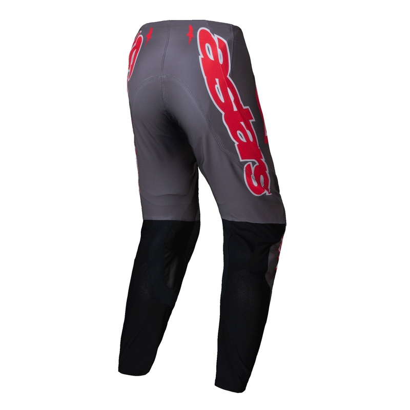 Motokrosové nohavice Alpinestars Supertech Lipan tmavo-červené
