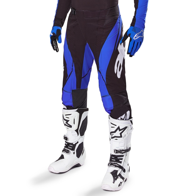 Motokrosové nohavice Alpinestars Techstar Dreem čierno-modré