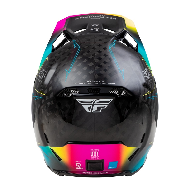 Motokrosová prilba FLY Racing Formula S čierno-modrá