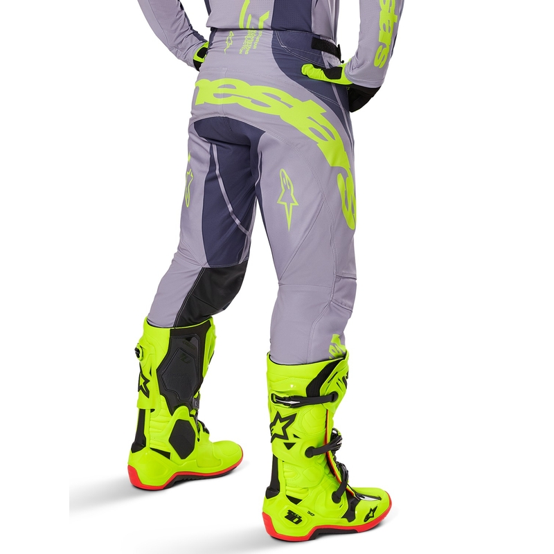 Motokrosové nohavice Alpinestars Techstar Dreem šedo-tmavo šedé