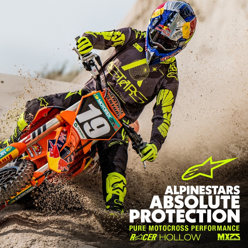 Motokrosové nohavice Alpinestars Racer Hollow tmavá camo-fluorescenčno žlté