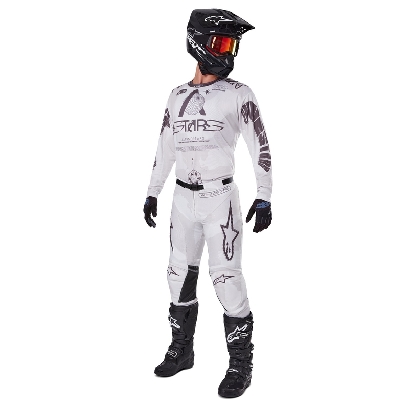 Motokrosové nohavice Alpinestars Racer Hollow svetlá camo-hnedé