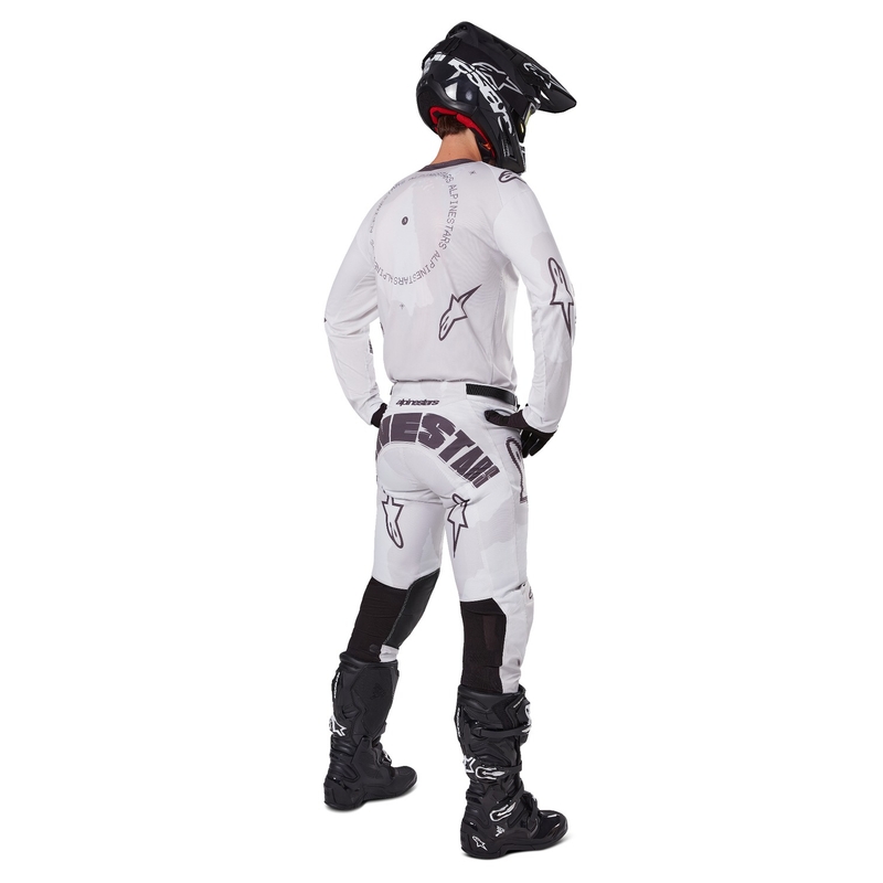 Motokrosové nohavice Alpinestars Racer Hollow svetlá camo-hnedé