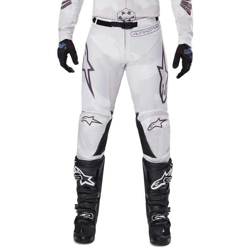 Motokrosové nohavice Alpinestars Racer Hollow svetlá camo-hnedé