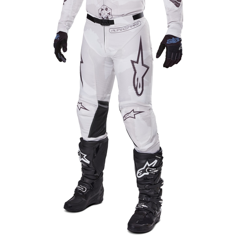 Motokrosové nohavice Alpinestars Racer Hollow svetlá camo-hnedé